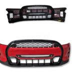Mini Cooper S Classic Exclusive F56 LCi2 Front Bumper 2 Vent 4 PDC in Chili Red