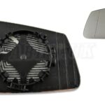 Fits Mercedes C E Class 2009-2016 Left Side Heated Door Mirror Glass A2468100121