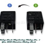 Iveco Daily 97-14 5-Pin Black (Replacement) Relay 500326610 Siemens-A1001-X52