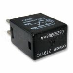 Chrysler (1995-2010) 5-Pin Multi Use Black Relay Omron 21911C 05269988AA 2025D3