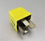 21-Saab 9-3 9-5 4 Pin Multiuse Yellow Ignition Relay 90226846 Hella 4RA007793-06 - Image 2