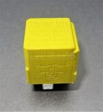 21-Saab 9-3 9-5 4 Pin Multiuse Yellow Ignition Relay 90226846 Hella 4RA007793-06 - Image 4