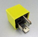 43-Vauxhall Opel Ignition Starter Glow Plug 4-Pin Yellow Relay 90226846 1238612 - Image 2