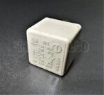 Vauxhall Astra Zafira Vectra 4 PIN White Headlamp Washer Relay GM 24438885 - Image 5