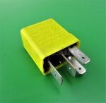 453-Vauxhall GM 24433728 Flasher Turn Signal Light Yellow Relay 702.22 12V 6A - Image 2