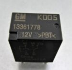 710-Vauxhall Opel Chevrolet 09-17 5-Pin Black Relay GM 13361778 12V 140421A K005 - Image 3