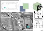 902-BMW Mini TaubenBlau 5 Pin DME Electric Fan Relay 61366977982/01 Tyco 6977982 - Image 8