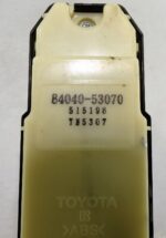 84040-53070 Lexus IS E2 Genuine Driver RH Side Electric Window Lifter Switch - Image 8