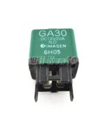 537-Mazda (1990-2010) 4-PIN Green Relay GA30 DC12V 20A N.O Imasen Japan 12V - Image 3