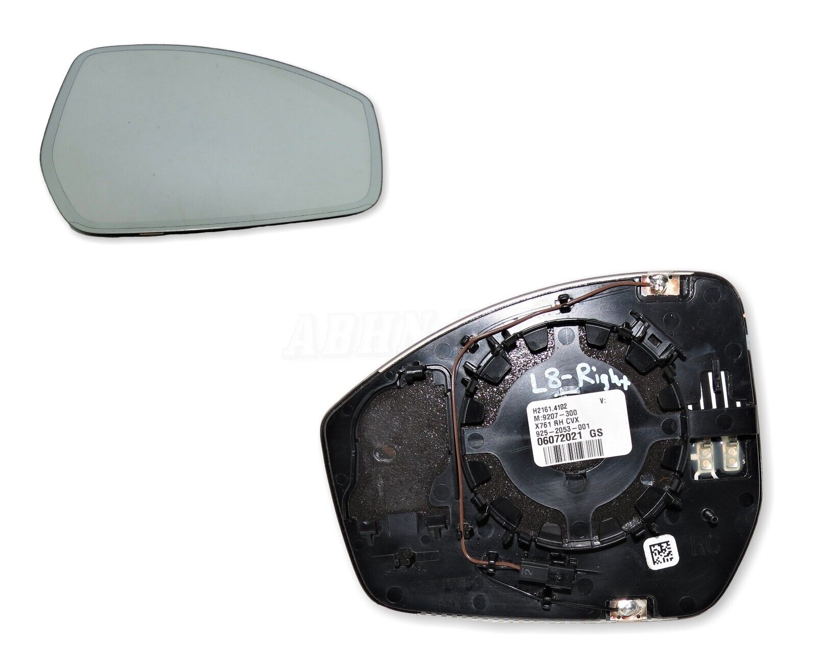 RR Evoque L551 Velar L560 L550 Right Side Convex Auto Dimming Wing Mirror Glass Main Image RR Evoque L551 Velar L560 L550 Right Side Convex Auto Dimming Wing Mirror Glass - Image 1