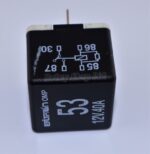 55-Audi VW Seat Skoda Multi Use 4-Pin Black-53 Relay 141951253B Bitron 12V 40A - Image 5