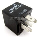247-Isuzu & Vauxhall (90-10) 5-Pin Multi-Use Black Relay 8971254410 Omron Canada