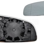 Audi A3 /03-08 A4 /01-08 A6 /05-08 Left Side Heated Door Mirror Glass Aspherical