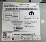 07356248570 Fiat 500 Genuine 312 VP2 ECE Bluetooth Multimedia Head Display Unit - Image 5