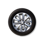 20" Range Rover Sport L494 Alloy Wheel and Tyre 275/55R20 CK52-1007-DA 8.5J 7mm