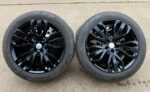 Set LR Range Rover Sport L494 275/45/ 21 inch 5-Spoke Split Alloy Wheels Black