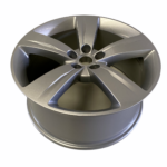 New LR091536 Range Rover Velar 19" X 8.5 - 5 Spoke Style 5046 Silver Alloy Wheel