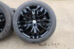 4x Set Range Rover Sport L494 275/45/ 21 inch 5-Spoke Slit Alloy Wheels Black - Image 4