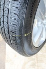 W19 Range Rover Velar 1x 255/55 R19 Inch Alloy Wheel Continental CrossContact LX - Image 9