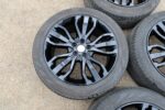 4x Set Range Rover Sport L494 275/45/ 21 inch 5-Spoke Slit Alloy Wheels Black - Image 6