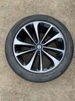 Bentley Bentayga Genuine 1x 21inch 285/45 5 Twin Spoke Diamond Alloy Wheel +Tyre - Image 2