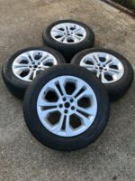 LR Discovery Sport L550 4x 255/60 R18 Inch Alloy Wheels Goodyear Eagle F1 AT
