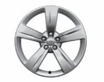 New LR091536 Range Rover Velar 19" X 8.5 - 5 Spoke Style 5046 Silver Alloy Wheel - Image 11