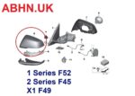 Fits BMW 1 2 Series F52 F45 X1 F49 Door Mirror Right Cover 7412772 Mineral White - Image 2