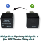 Isuzu (/00-10) 4-Pin (Replacemet) Relay Tyco 8973092950 12V V23134-J59-X404