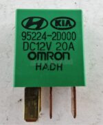 342-Hyundai & Kia (00-16) Multi-Use 4-Pin Green Relay Omron 95224-2D000 12V 20A - Image 3