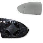 VW Golf Mk7 MK7.5 13-20 Left Side Heated Aspherical Door Mirror Glass 5G0857521N