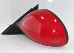 Seat Ibiza Mk4 Type 6L (02-08) Left Side Manual Door Mirror 6L2857501 Solid Red - Image 5