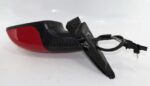 Seat Ibiza Mk4 Type 6L (02-08) Left Side Manual Door Mirror 6L2857501 Solid Red - Image 8
