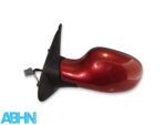 Nissan Micra K12 Mk3 (2002-2008) Left Side Electric Door Mirror Metallic Red