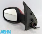 Nissan Micra K12 Mk3 (2002-2008) Left Side Electric Door Mirror Metallic Red - Image 2