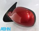 Nissan Micra K12 Mk3 (2002-2008) Left Side Electric Door Mirror Metallic Red - Image 7