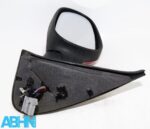 Nissan Micra K12 Mk3 (2002-2008) Left Side Electric Door Mirror Metallic Red - Image 8
