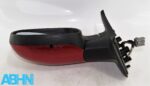 Nissan Micra K12 Mk3 (2002-2008) Left Side Electric Door Mirror Metallic Red - Image 9