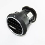 8P0820901A /D Audi A3 8P Genuine (2x) Dashboard Black & Silver Air Vents Trim