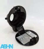 VW Polo 9N (2001-2009) Hatchback Fuel Filler Flap Cover 6Q6809857 Metallic Black - Image 3