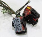 9807028580 Citroen Peugeot Genuine (3x Set G B B) ECU Fuse Box Socket Connection - Image 6