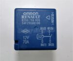 394-Renault (2009-2017) 4-Pin Blue Relay 8200786806 12V 70A Omron 34F25000100 - Image 5
