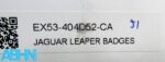 EX53404D52CA Jaguar XF X260 Genuine New Tailgate Leaper Badge Emblem Chrome - Image 6