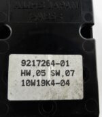 9217264 BMW 1 Series E87 Driver Side Electric Window Lifter + Mirror Folding - Image 7