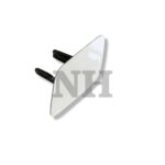 MX53-13L019-AB Jaguar F-Type 20-21 Left Side Headlight Jet Wash Cover Fuji White