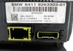 9263303 BMW X1 E84 Genuine Electric AC Heater Climate Control Switch Panel - Image 9