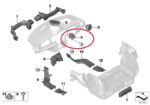9265406 Mini Cooper F55 F56 F57 Dashboard Centre Right Air Ventilation Trim - Image 3