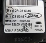 DN1T18B955BA Ford Fiesta Genuine Dashboard Infotainment Display Screen Unit - Image 8