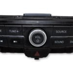 F1ET18K922HD Ford Focus MK3 Genuine Multimedia Radio Control + Hazard Switch
