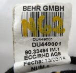 DU449001 Land Discovery Sport L550  Behr Interior Air Con Heater Complete Wire - Image 7